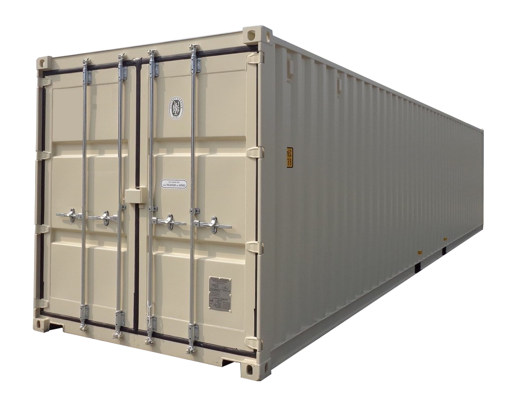 40 foot one trip shipping container